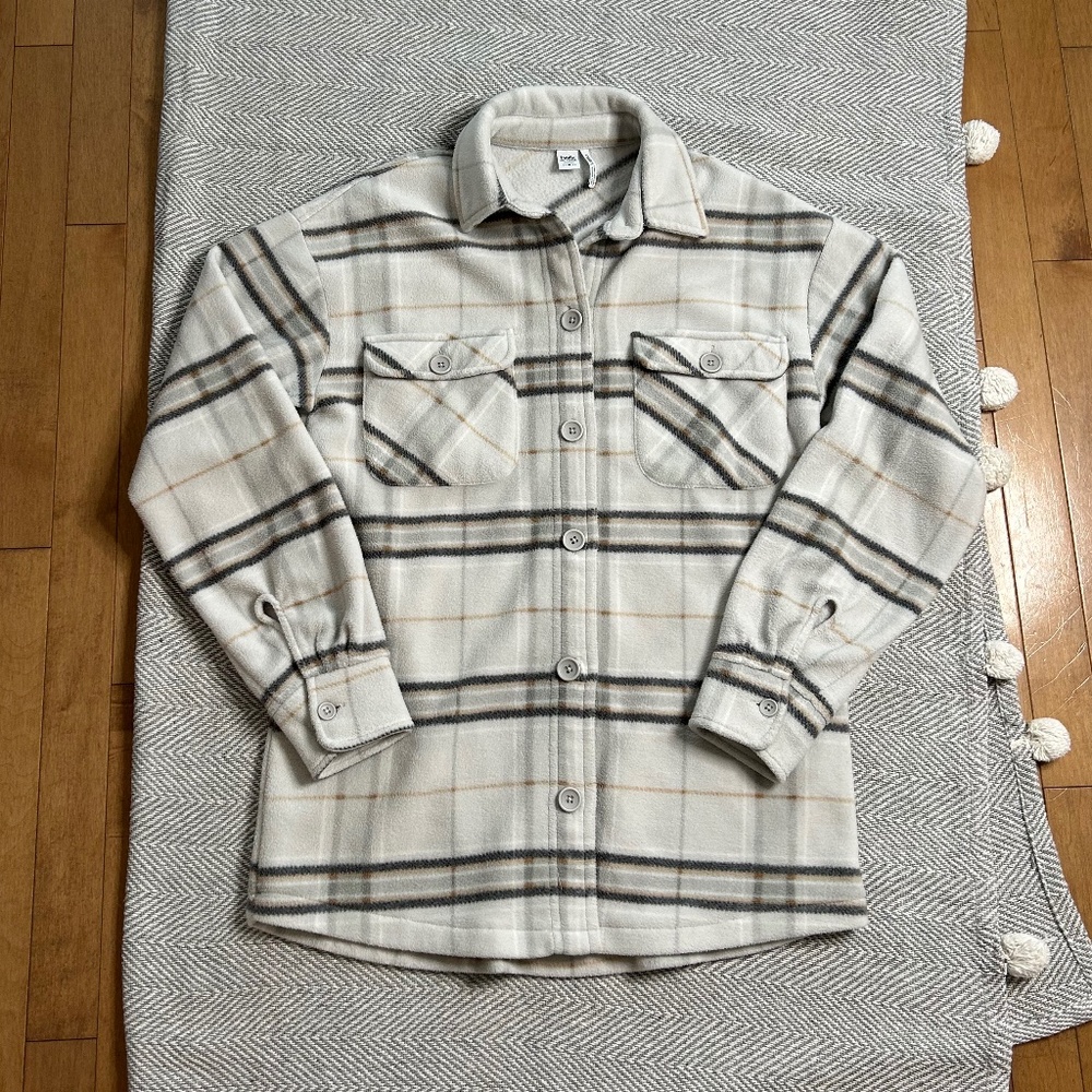 Twik⎪Fleece Shacket